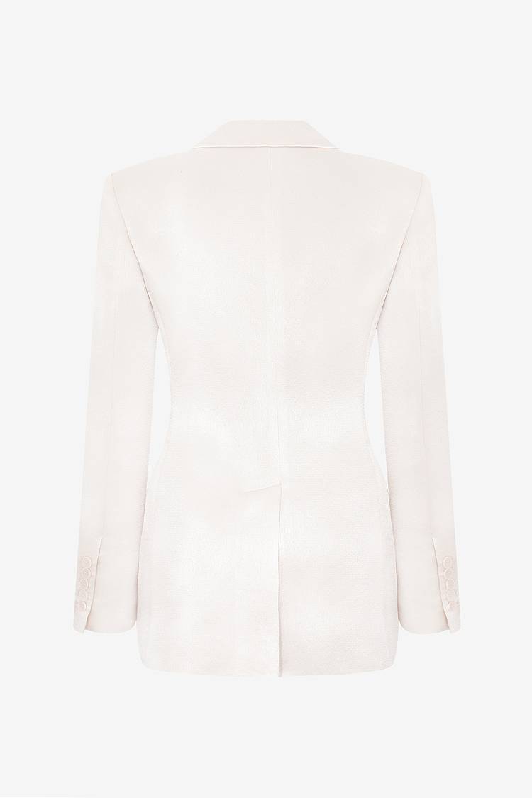 Sly 010 Taillierter Blazer aus Viskose Kostenlose Rückgabe