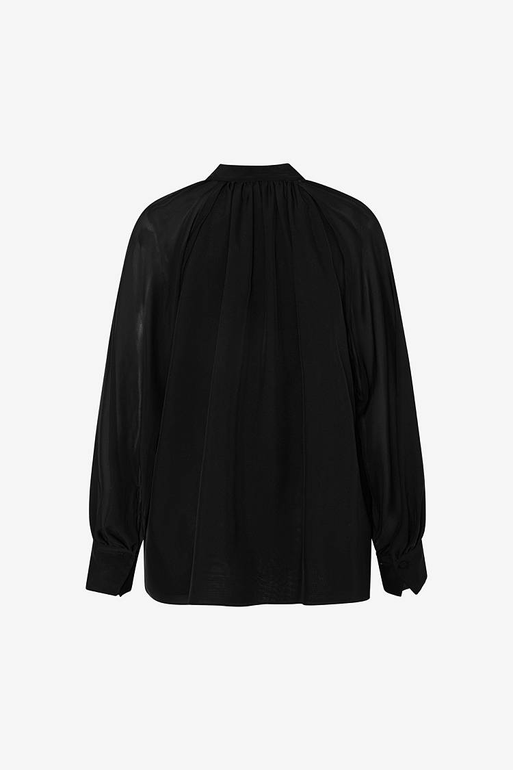 Sly 010 Geknöpfte Schluppenbluse Bis zu 50% Rabatt