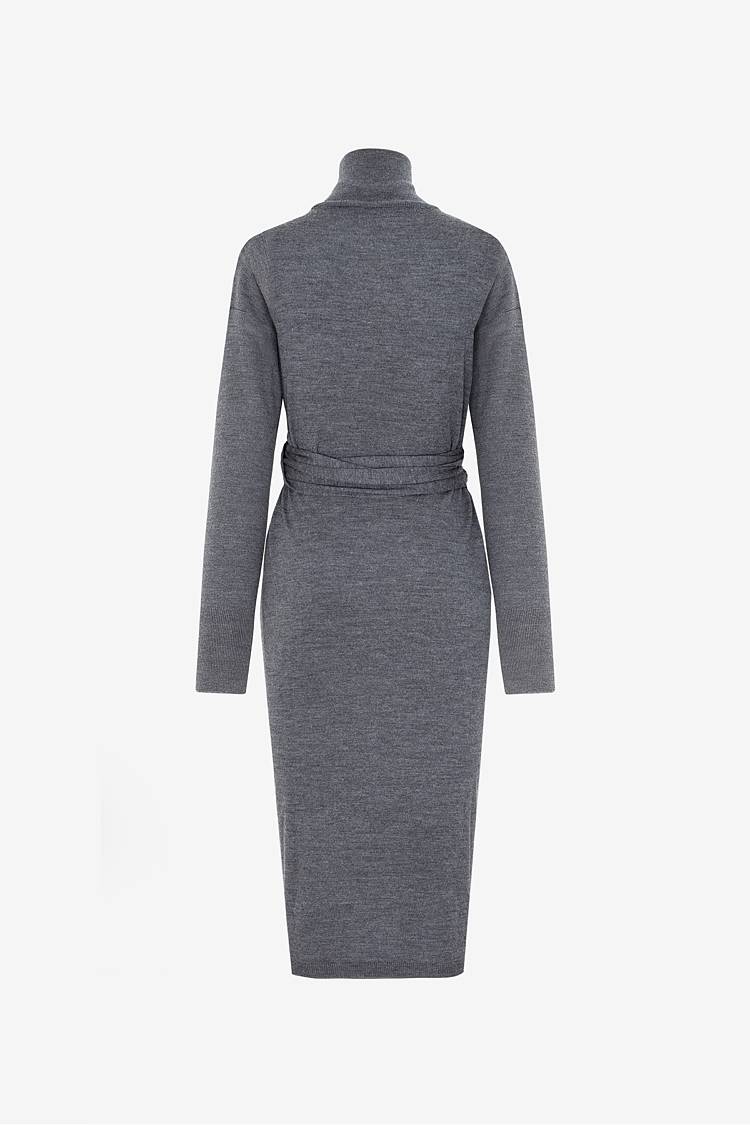 Sly 010 **Strickkleid mit Bindegürtel** Bis zu 55% Rabatt