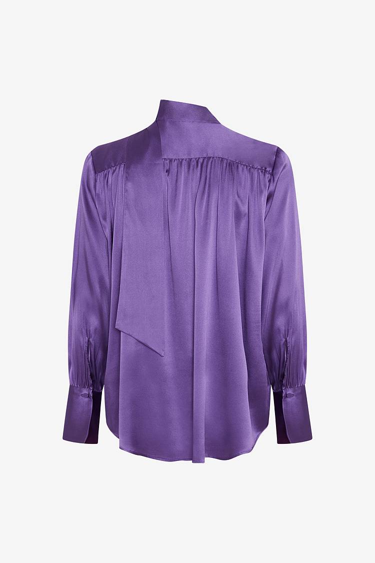 Sly 010 Bluse mit Schal-Detail Super Rabatt