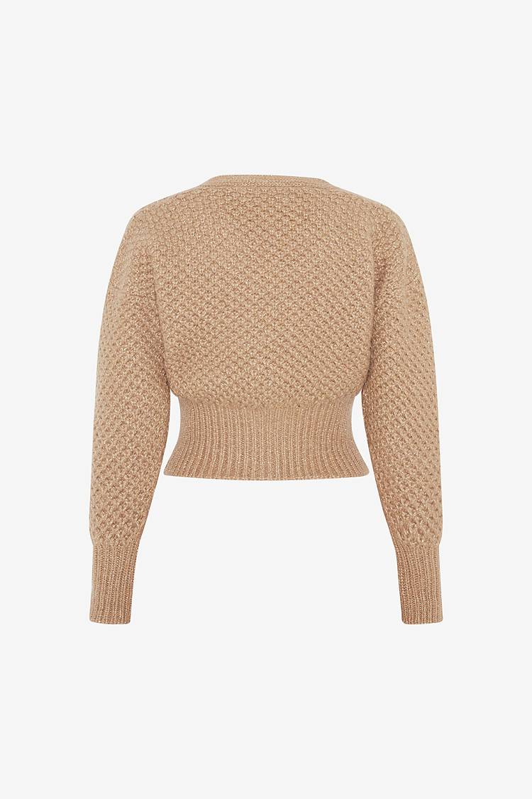 Sly 010 Kurzer Cardigan aus Woll- Merinomix Angebote