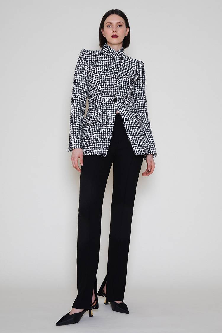 Sly 010 **Blazer mit Stehkragen und Pattentaschen** Günstiger Verkauf