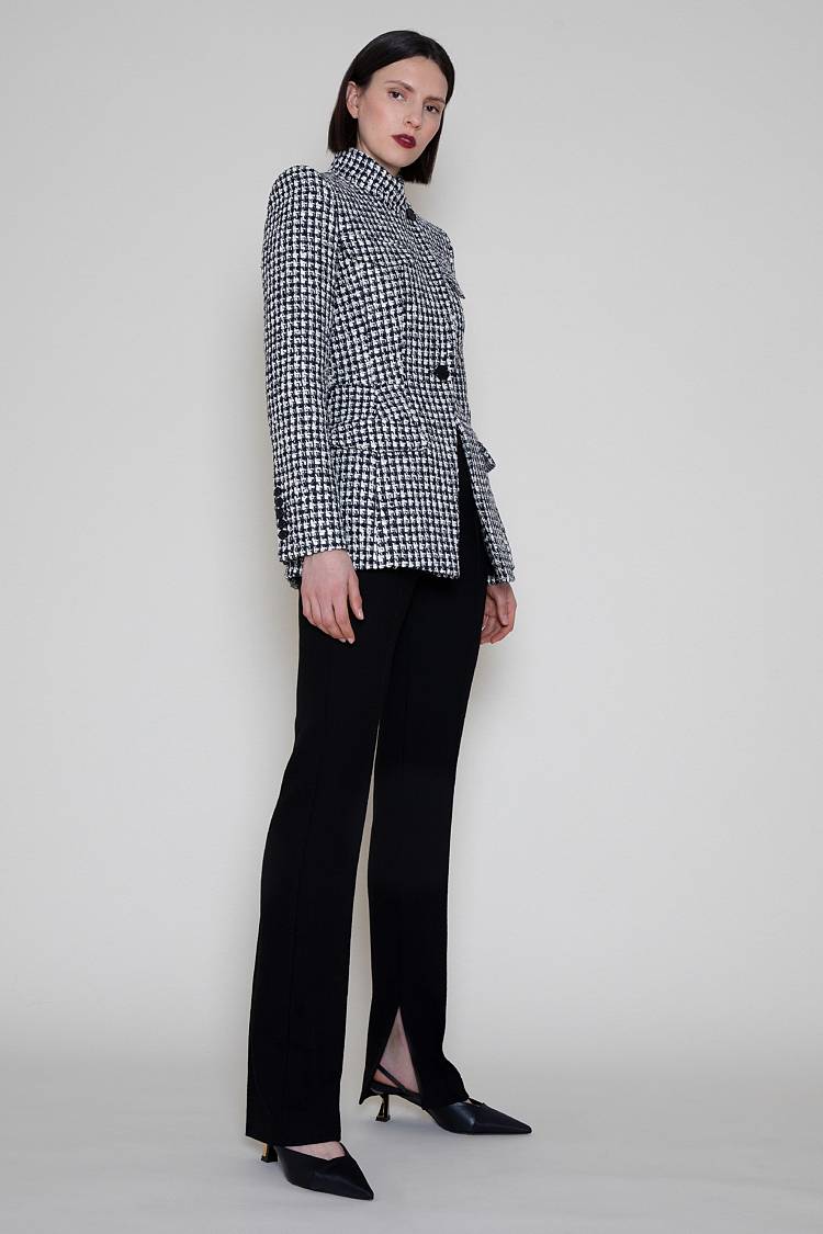 Sly 010 **Blazer mit Stehkragen und Pattentaschen** Günstiger Verkauf