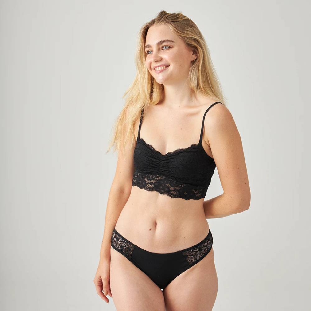 Snocks Brazilian Slips mit Spitze aus Bio-Baumwolle Vatertagsangebot