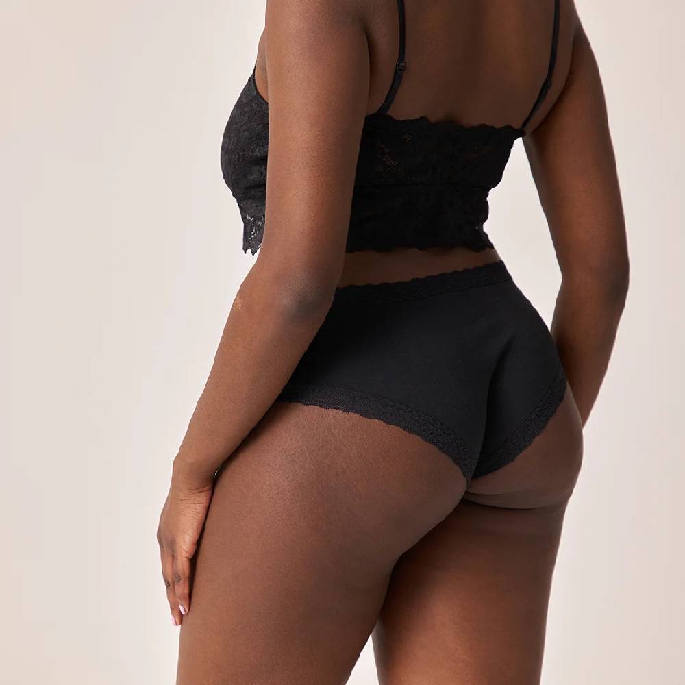 Snocks Hipster Panties mit Spitze aus Bio-Baumwolle Valentinstagsangebot