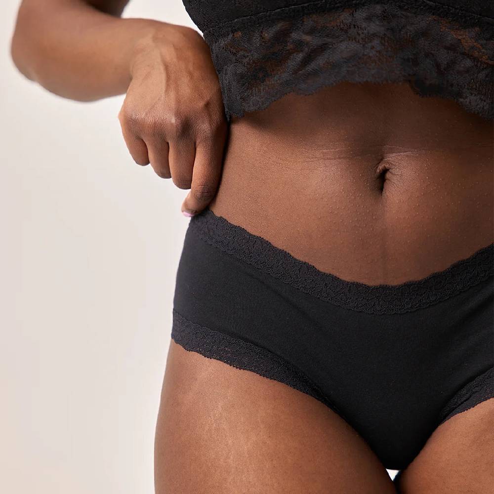 Snocks Hipster Panties mit Spitze aus Bio-Baumwolle Valentinstagsangebot