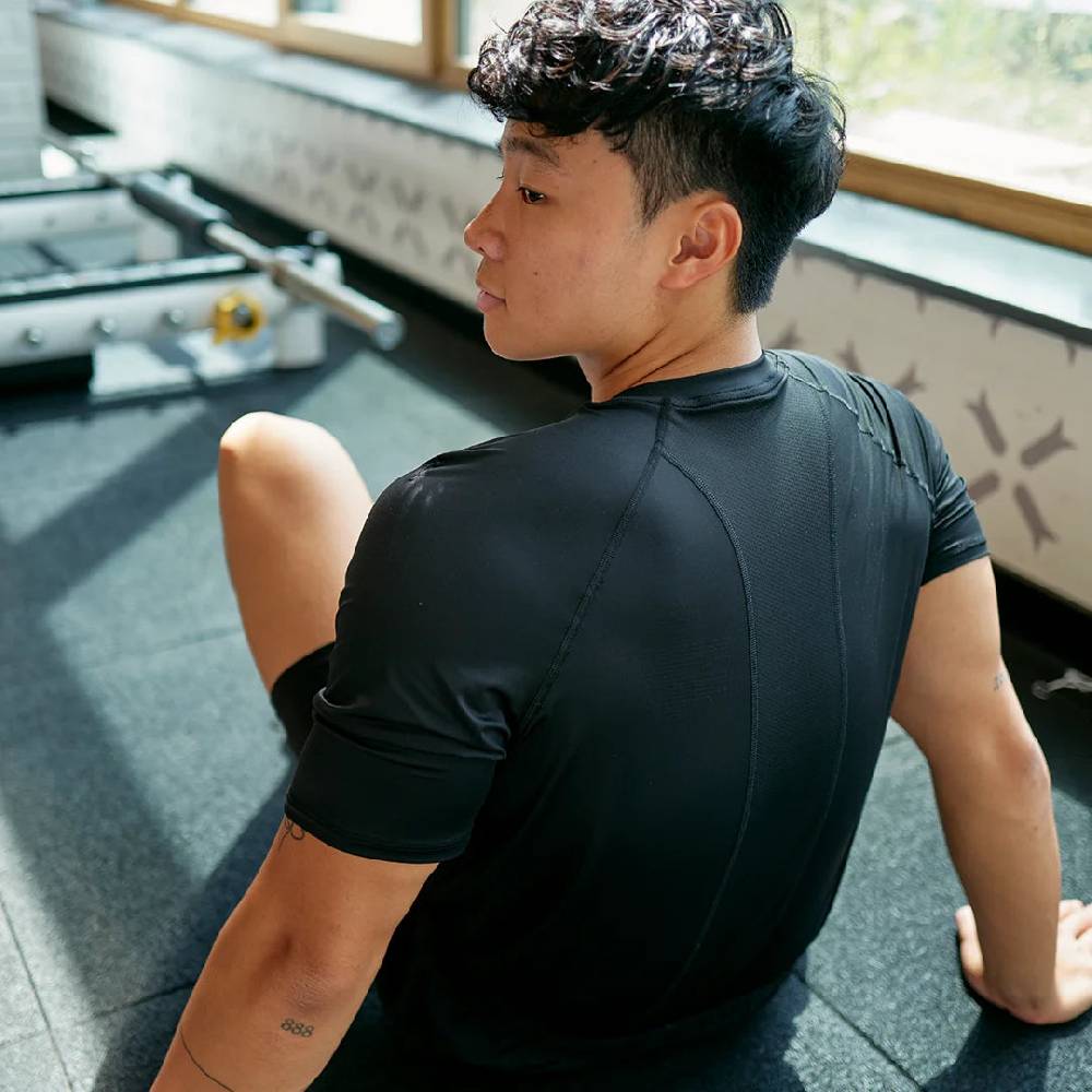 Snocks Trainingsshirt Raglan Herren aus recyceltem Polyamid Top Angebot