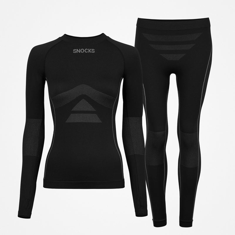 Snocks Thermounterwäsche Damen aus recyceltem Polyester Fabrikverkauf