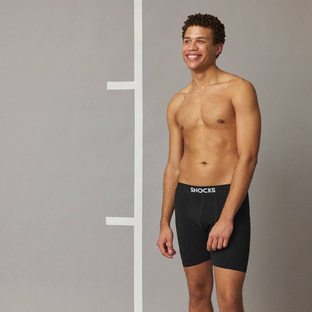 Snocks Lange Boxershorts aus Bio-Baumwolle zollfrei