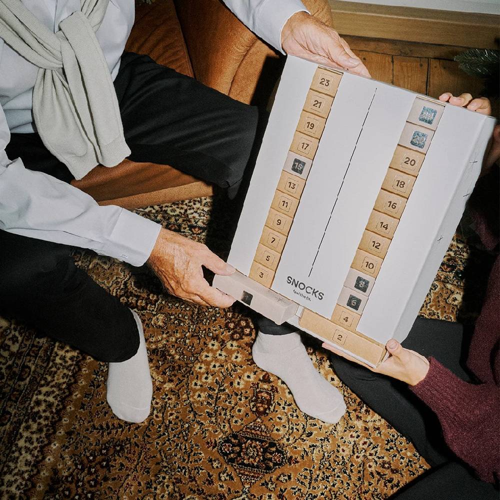 Snocks Socken Adventskalender Großer Ausverkauf