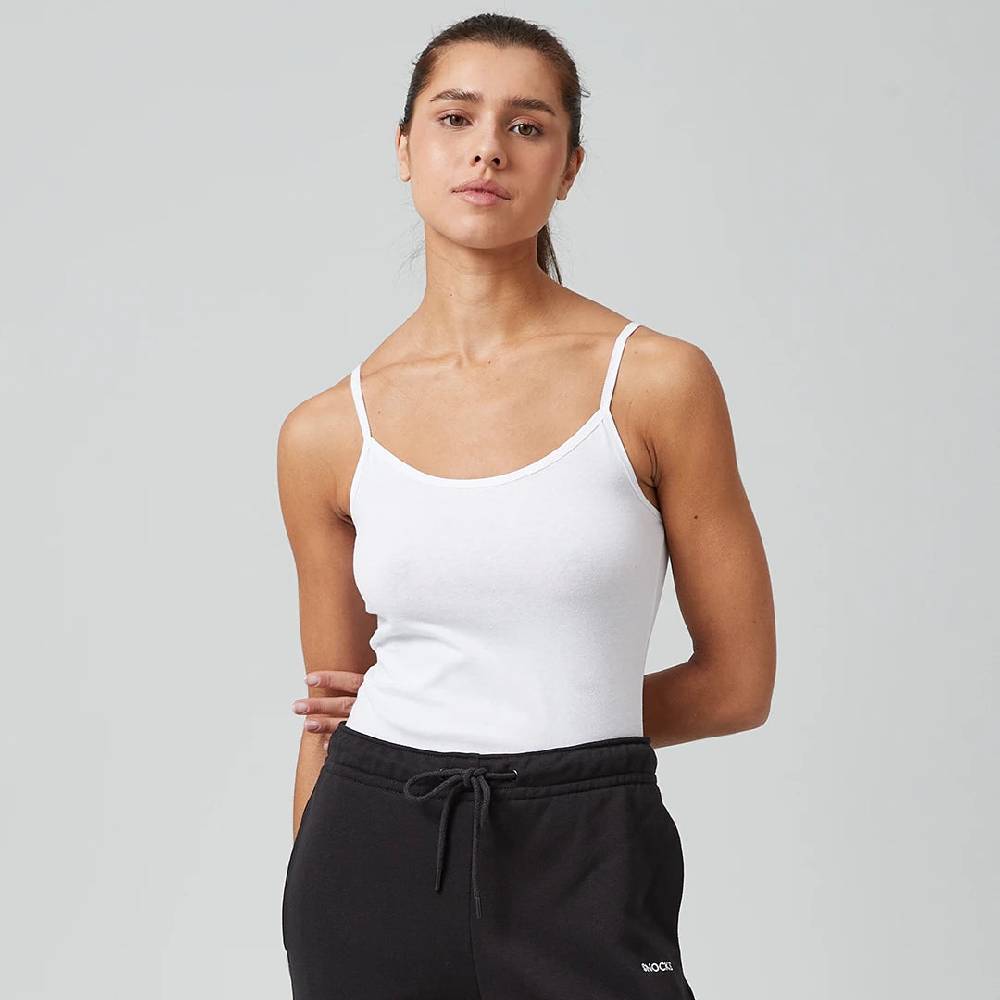 Snocks Damen Spaghetti Tops aus Bio-Baumwolle Vatertagsangebot