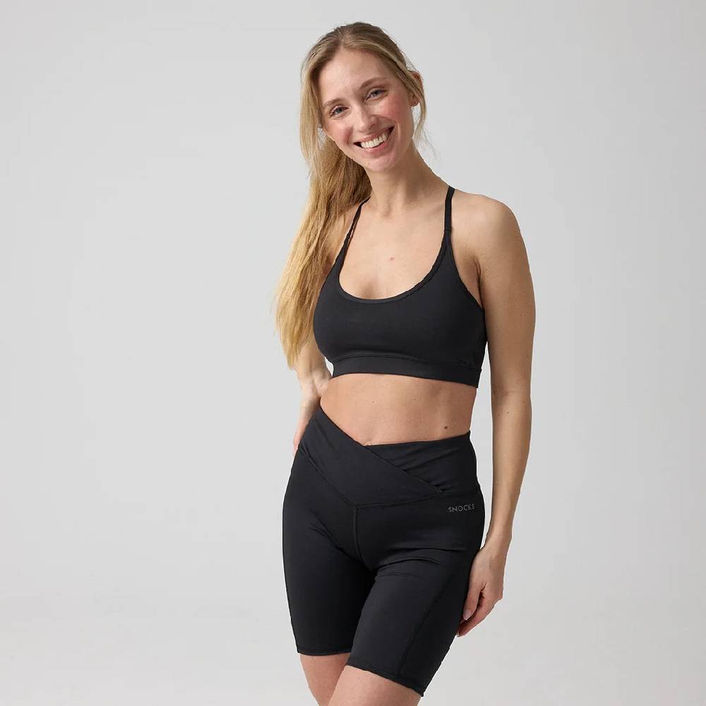 Snocks Sport-BH X Back aus recyceltem Polyester Kauf eins, bekomm eins gratis