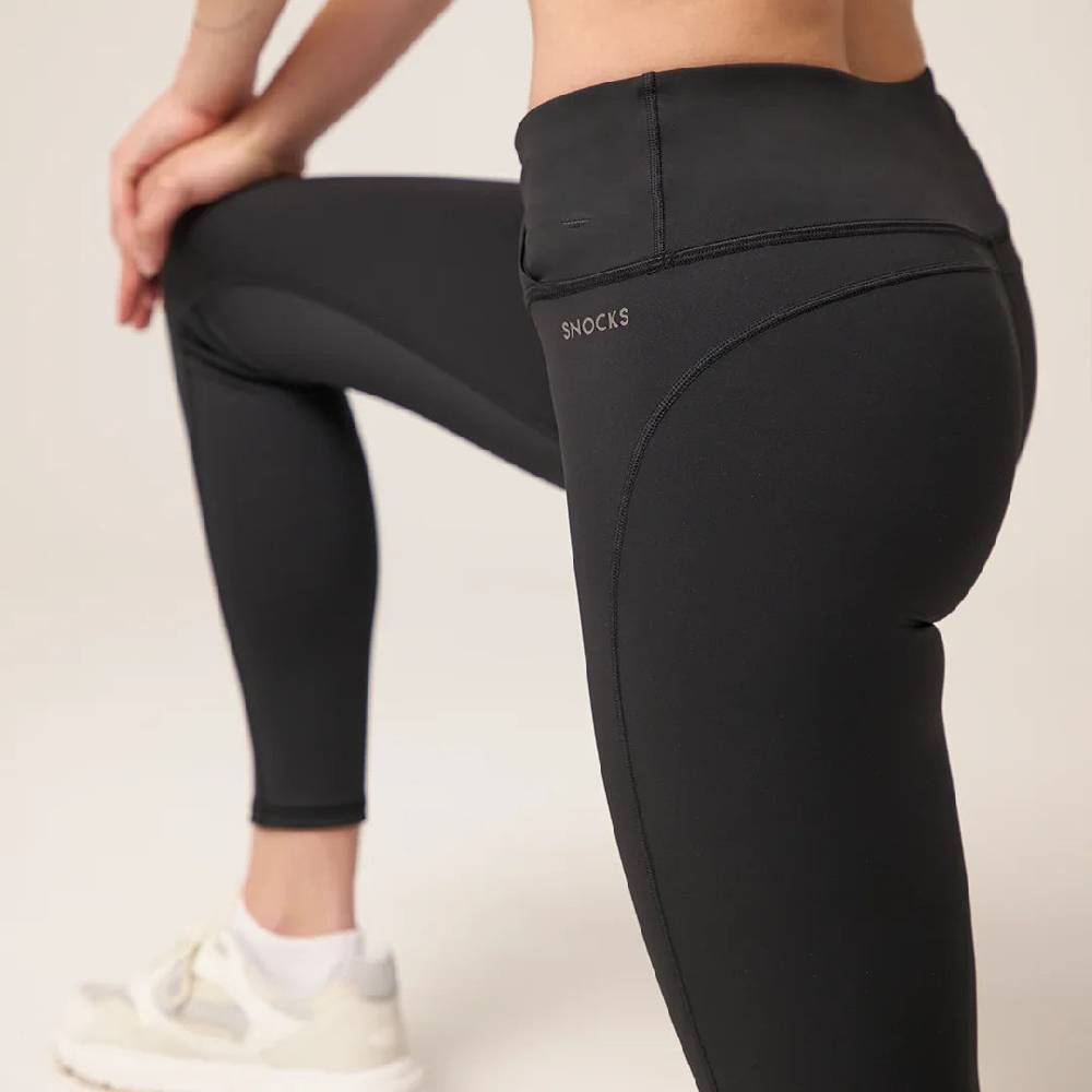 Snocks High Waist Leggings V Cross aus recyceltem Polyester Sonderangebote