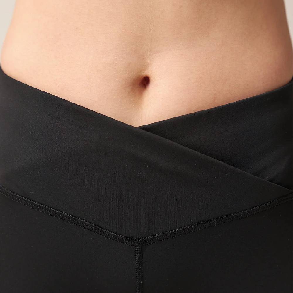 Snocks High Waist Leggings V Cross aus recyceltem Polyester Sonderangebote