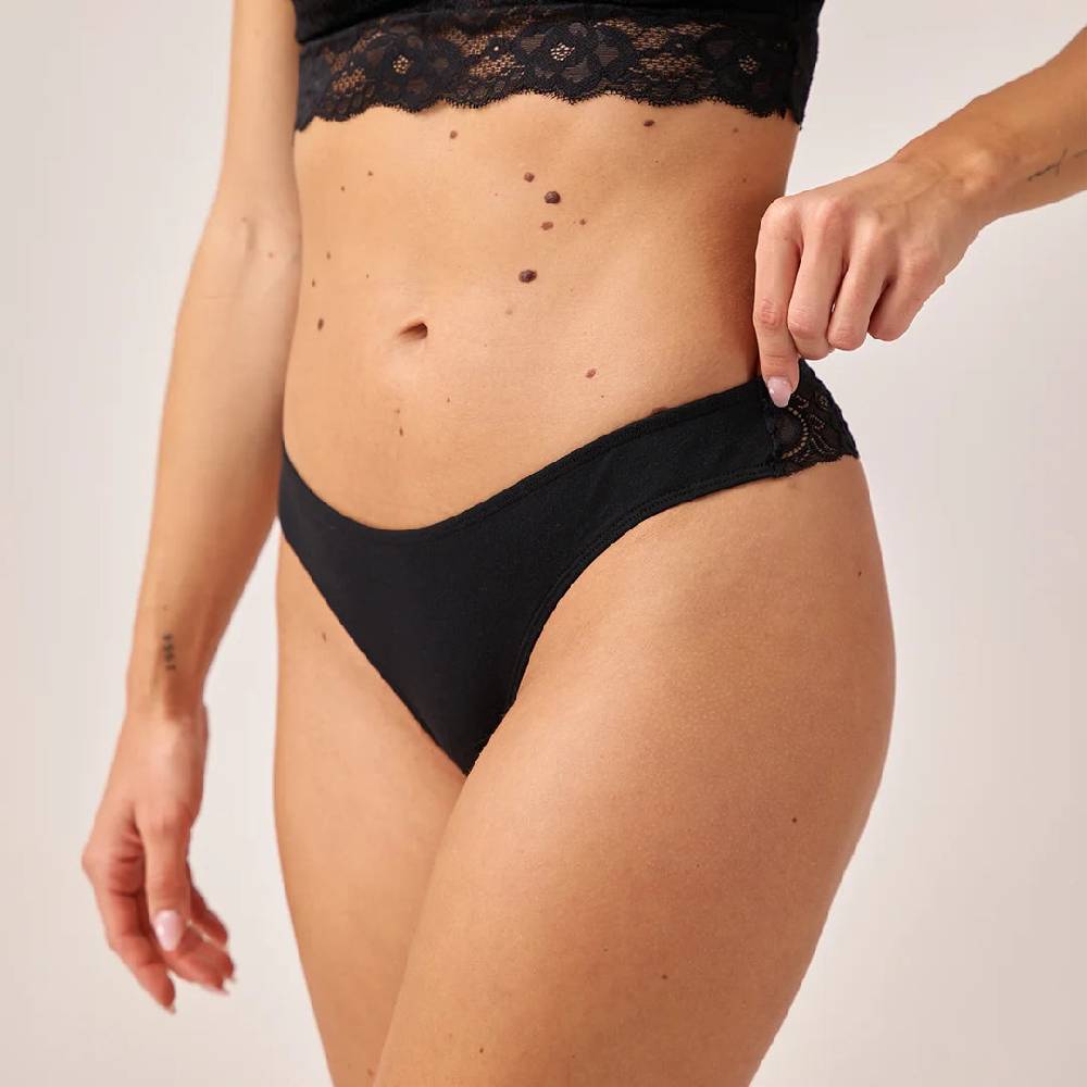 Snocks Tangas mit Spitze aus Bio-Baumwolle Super Sparpreis