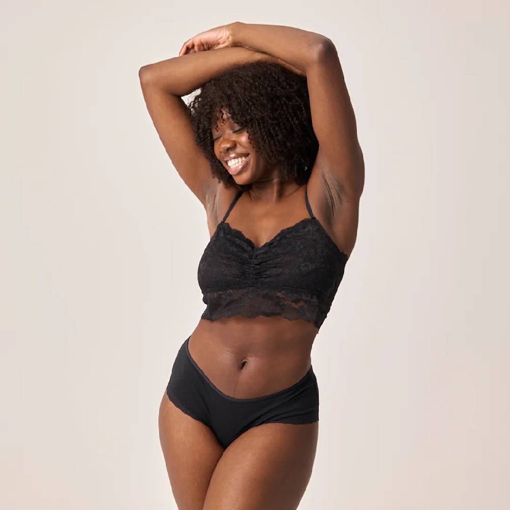 Snocks Hipster Panties mit Spitze aus Bio-Baumwolle Letzte 3 Tage