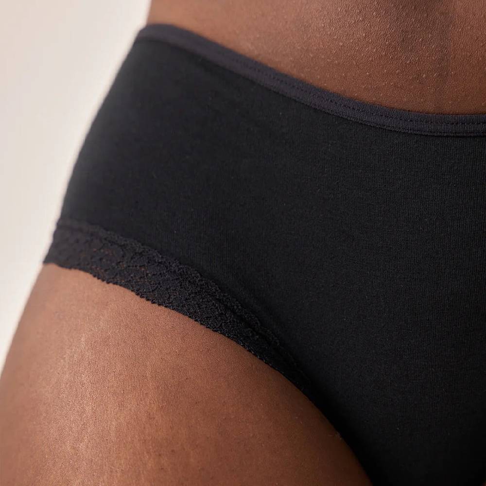 Snocks Hipster Panties mit Spitze aus Bio-Baumwolle Letzte 3 Tage