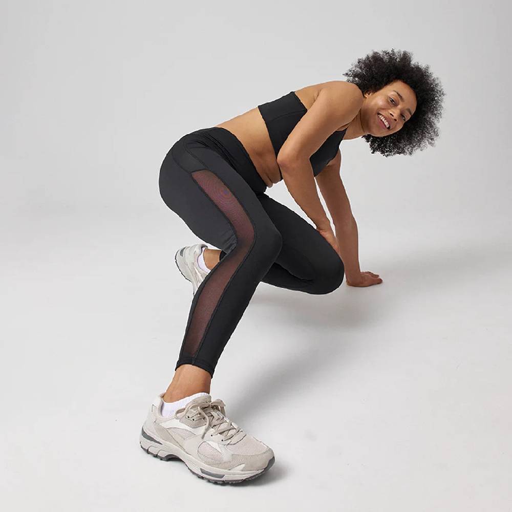 Snocks High Waist Leggings Mesh aus recyceltem Polyester 50% Rabatt mit kostenlosem Versand