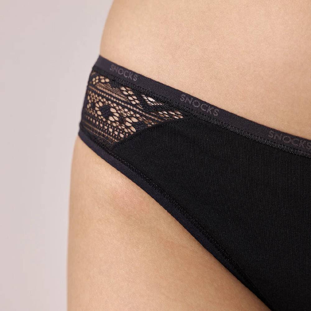 Snocks Damenslips mit Spitze aus Bio-Baumwolle Angebote