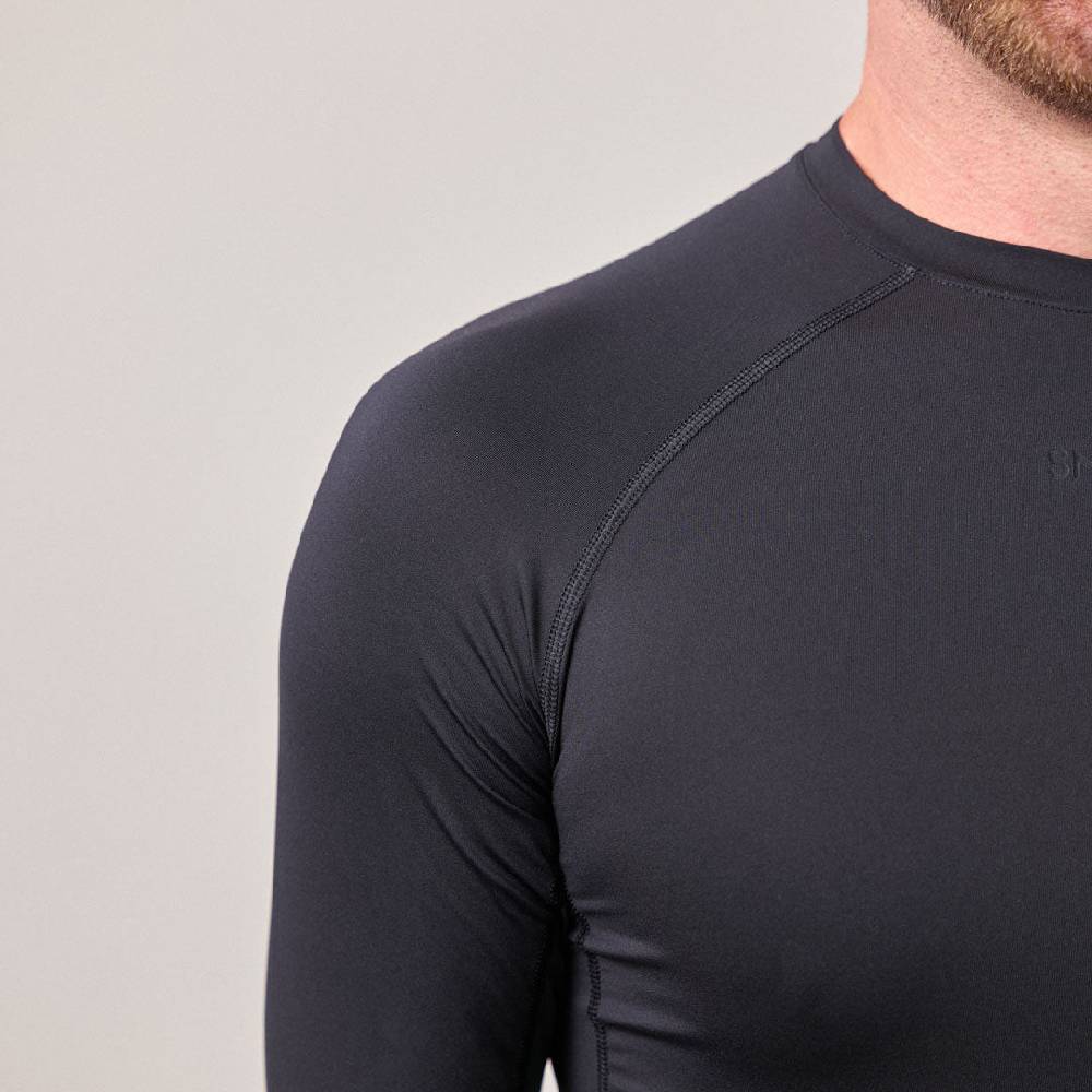 Snocks Funktionsshirt langarm Herren aus recyceltem Polyester Tägliche Deals
