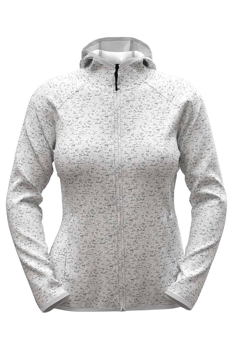 ﻿Stedman Lux Hooded Knit Fleece Jacket Muttertagsangebot
