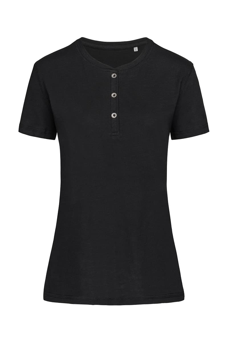 Stedman Sharon Henley T-shirt Sonderangebot der Fabrik