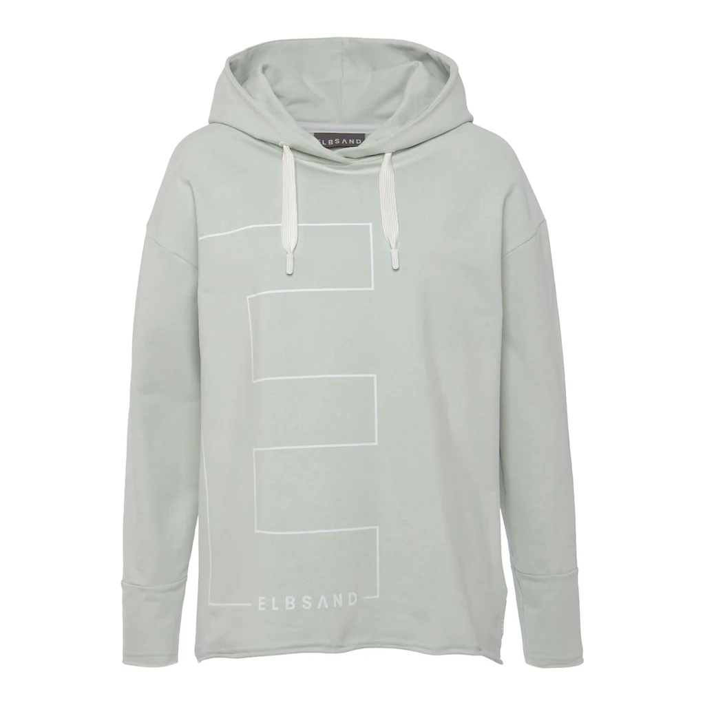 Elbsand Kapuzensweatshirt »Dea« Hoodie mit Logodruck vorne Riesige Ersparnisse