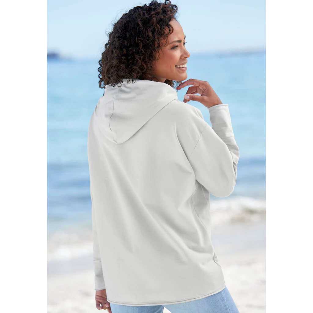 Elbsand Kapuzensweatshirt »Dea« Hoodie mit Logodruck vorne Riesige Ersparnisse
