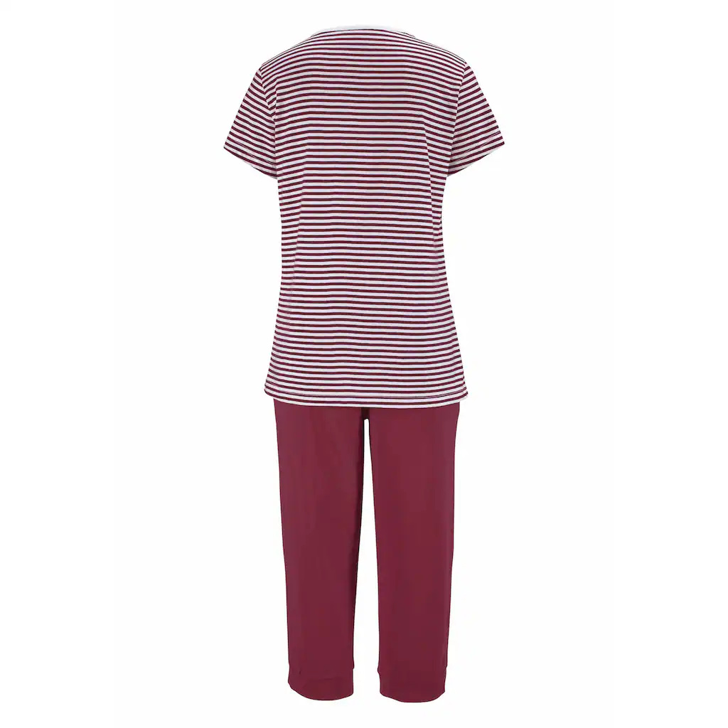 H.I.S Capri-Pyjama mit Bündchen an den Beinabschlüssen Neueste Stile