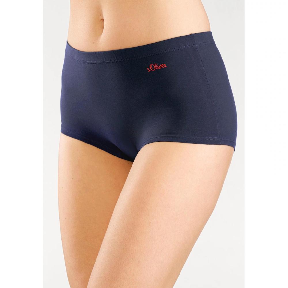 s.Oliver Panty (3er-Pack) aus elastischer Baumwoll-Qualität Zeitbegrenzte Promotion