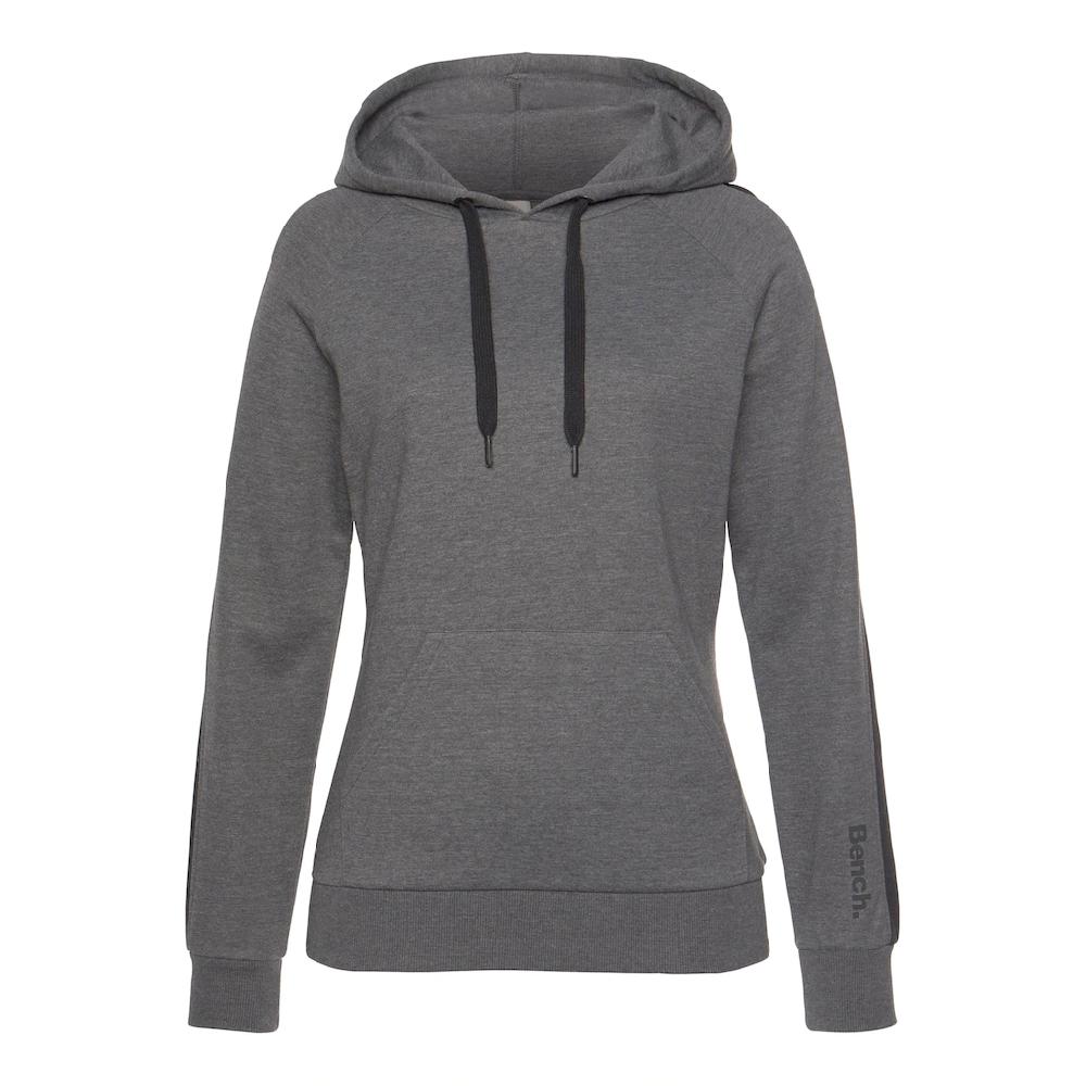 Bench. Loungewear Kapuzensweatshirt mit Seitenstreifen und Kängurutasche Loungeanzug Hoodie Bis zu 65% Rabatt