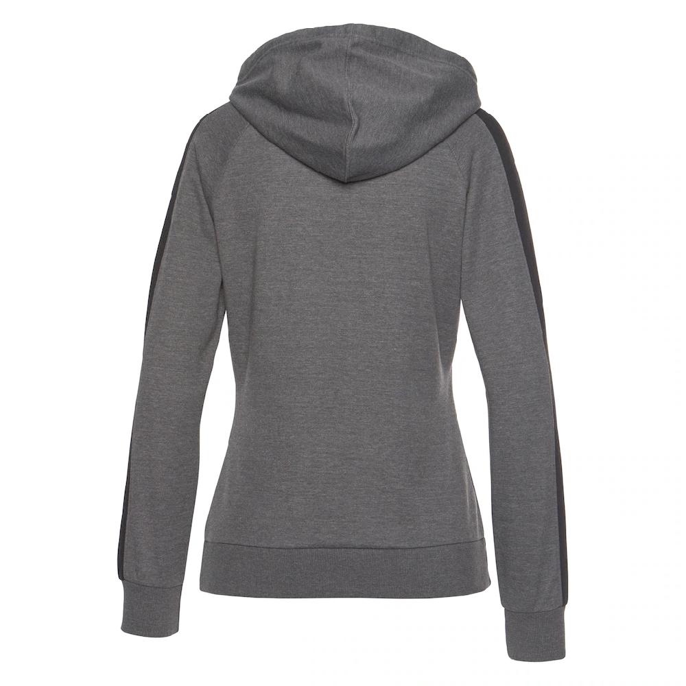 Bench. Loungewear Kapuzensweatshirt mit Seitenstreifen und Kängurutasche Loungeanzug Hoodie Bis zu 65% Rabatt