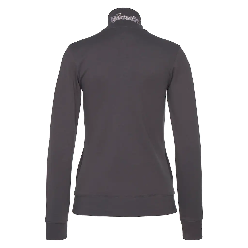 Bench. Loungewear Sweatjacke mit bestickten Stehkragen Loungeanzug Online