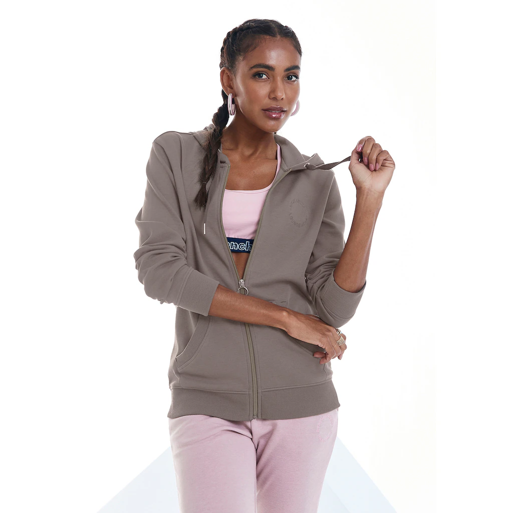 Bench. Loungewear Kapuzensweatjacke mit Logo und Kängurutasche Loungewear Hotsell
