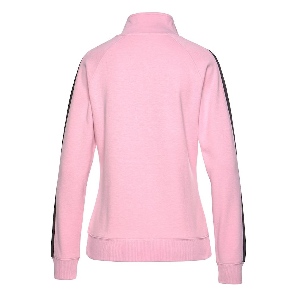 Bench. Loungewear Sweatjacke mit Seitenstreifen und Stehkragen Loungeanzug Fabrik Onlineshop
