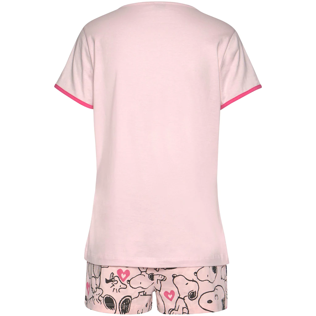 Peanuts Shorty (2 tlg.) mit Snoopy-Herz-Print kaufen Preisnachlass