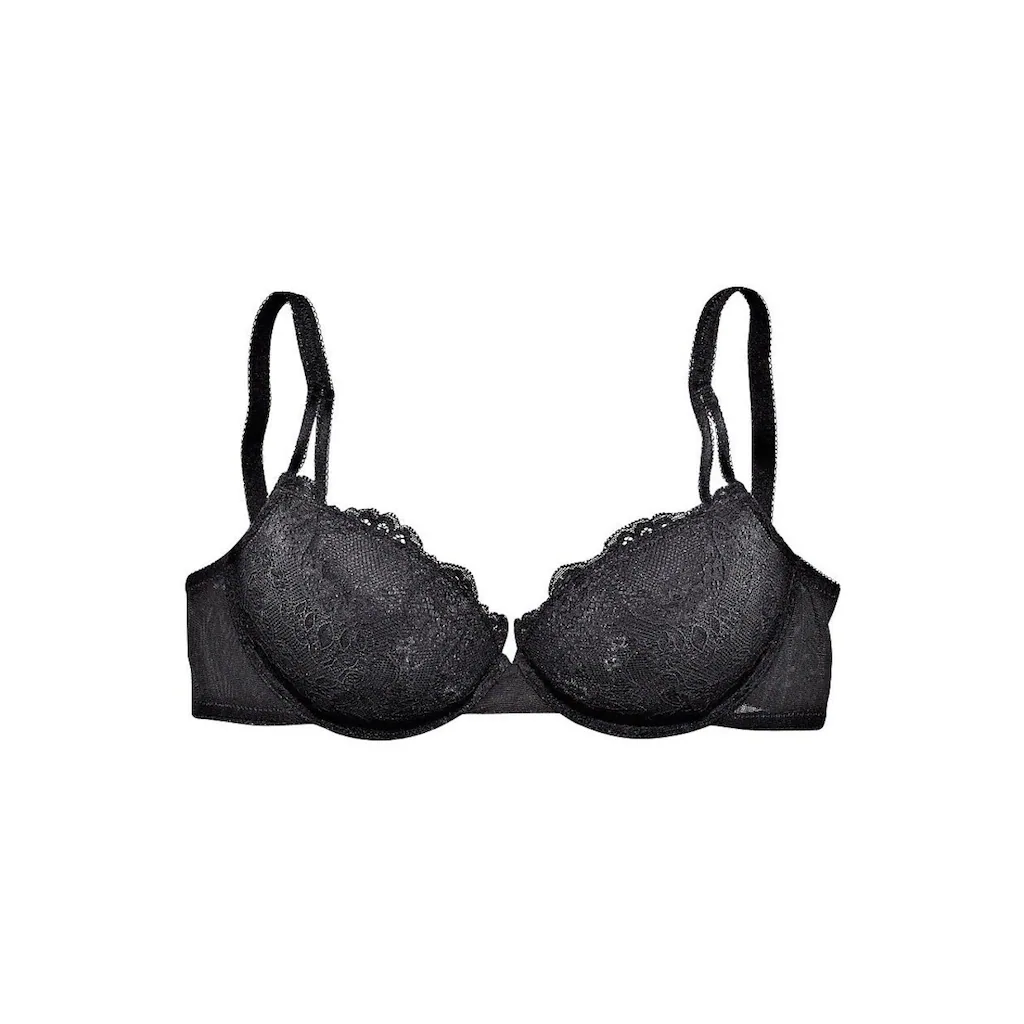 LASCANA Push-up-BH mit edler Jacquardspitze überzogen Große Rabatte