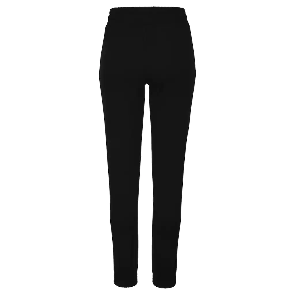 Bench. Loungewear Relaxhose mit schmalem Bein und Zipper am Saum Loungewear Loungeanzug Räumungsverkauf