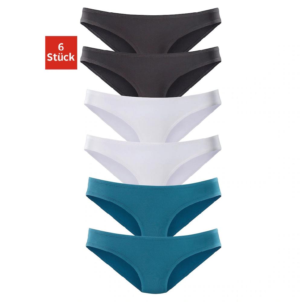 Vivance active Bikinislip (6er-Pack) aus weicher Microfaser bestellen Letzte 3 Tage