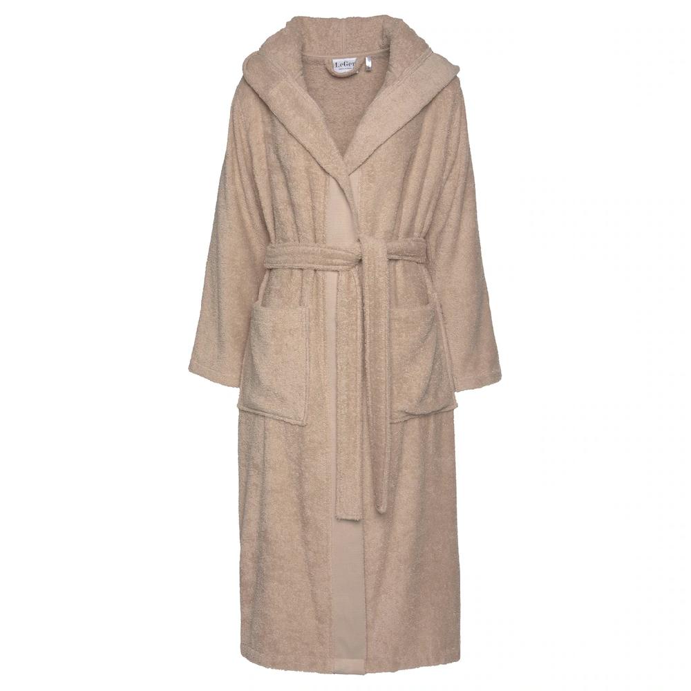 LeGer Home by Lena Gercke Damenbademantel »Anisa« (1 St.) Bademantel mit Frottier Logo an der Kapuze XS-2XL Letzte 2 Tage