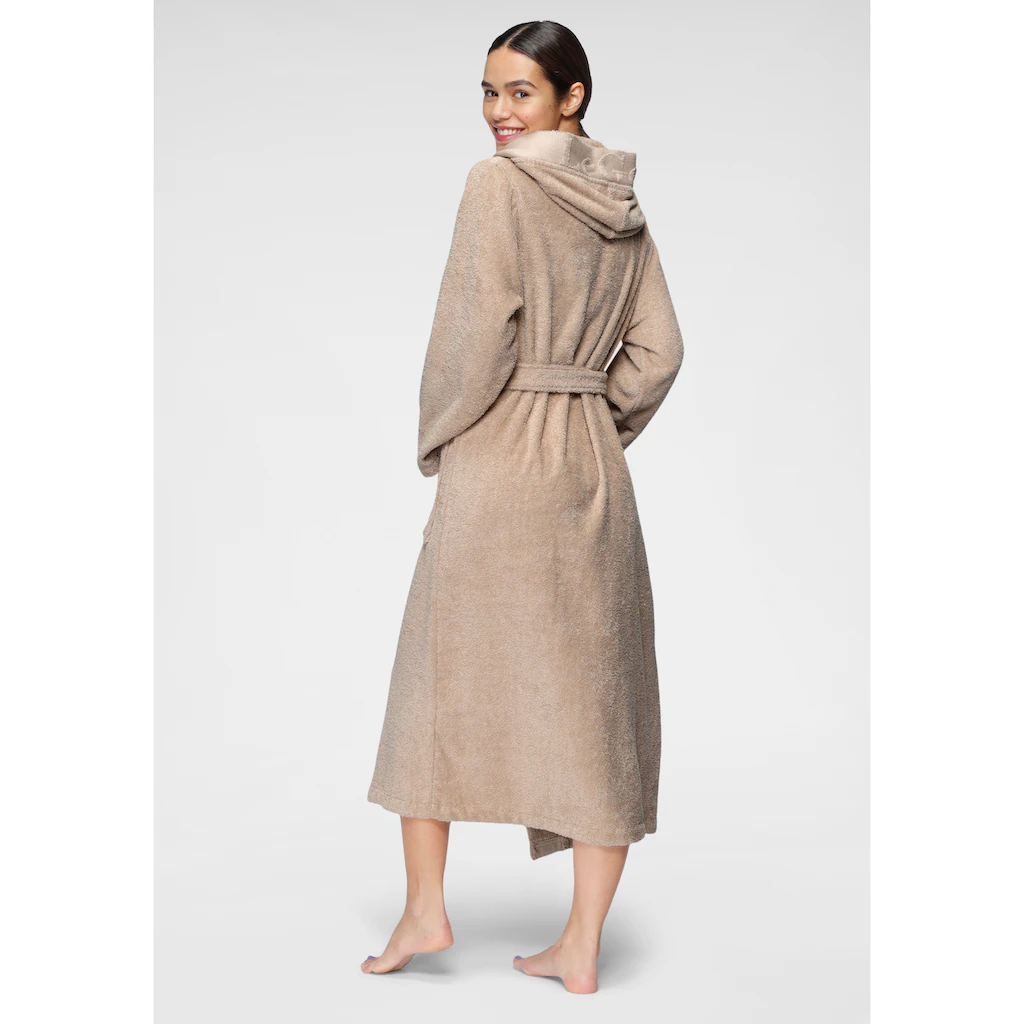 LeGer Home by Lena Gercke Damenbademantel »Anisa« (1 St.) Bademantel mit Frottier Logo an der Kapuze XS-2XL Letzte 2 Tage