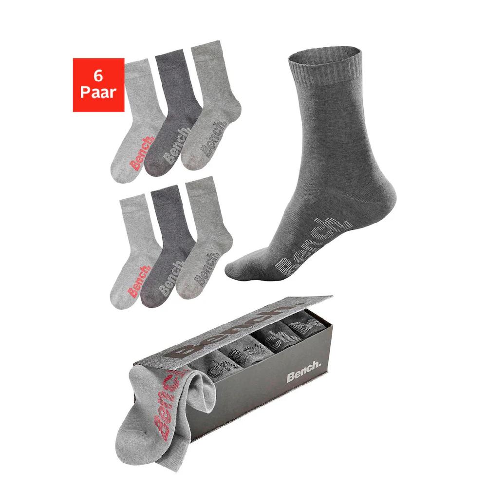 Bench. Socken (Box 6 Paar) mit verschiedenfarbigen Logos online kaufen Super Rabatt
