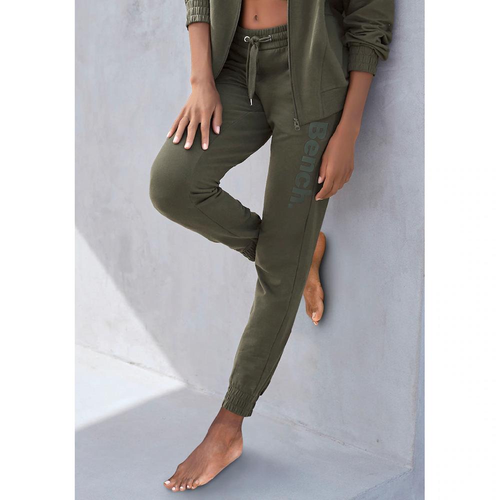 Bench. Loungewear Homewearhose mit Reißverschluss Taschen Loungeanzug 50% Rabatt mit kostenlosem Versand