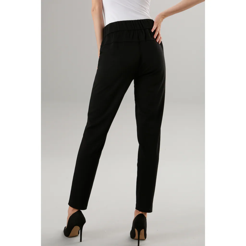 Aniston SELECTED Schlupfhose mit großen aufgesetzten Taschen online kaufen Online Shopping