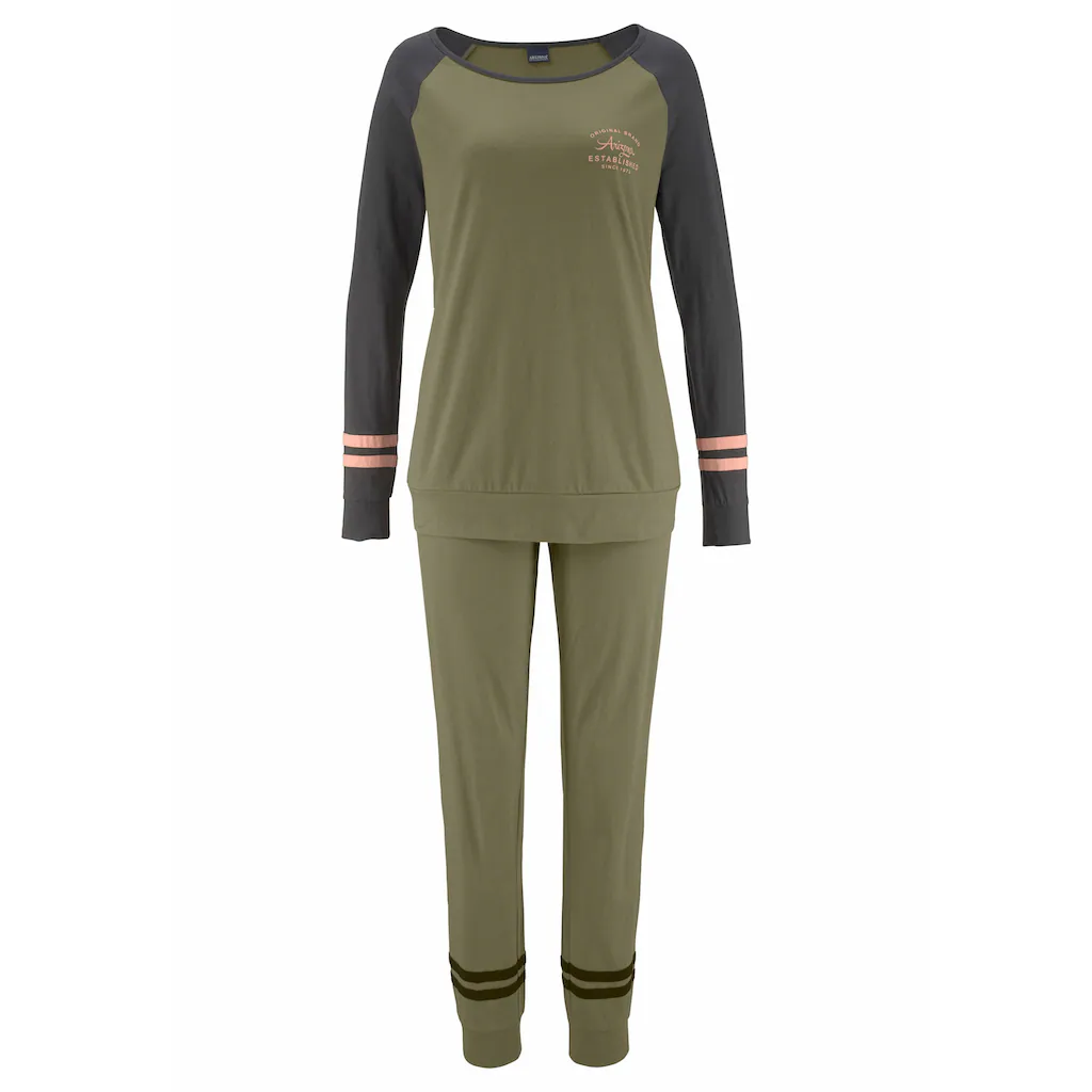 Arizona Pyjama mit elastischem Tunnelzugbund online kaufen Vatertagsangebot