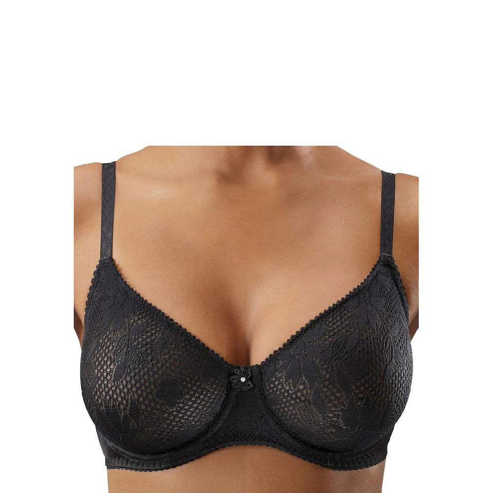 Nuance T-Shirt-BH mit nahtlosen glatten Cups aus Spitze Kostenlose Rückgabe