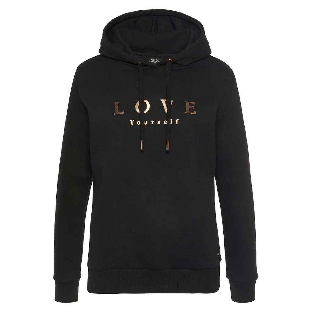 Buffalo Kapuzensweatshirt mit überschnittenen Schultern Loungewear Loungeanzug Speichern exportieren
