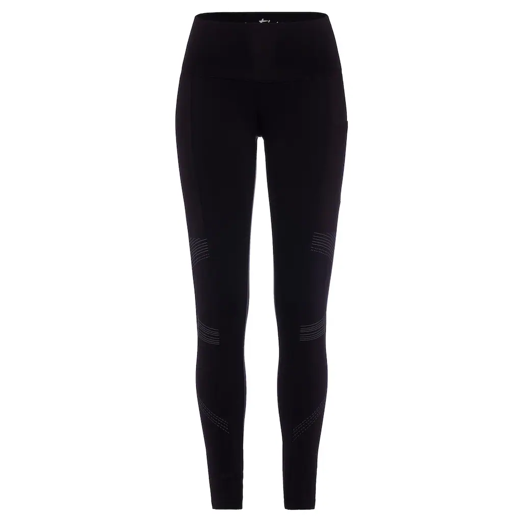 LASCANA ACTIVE Leggings mit optischen Reflektorprint und Handytasche Loungewear Black Friday Preise
