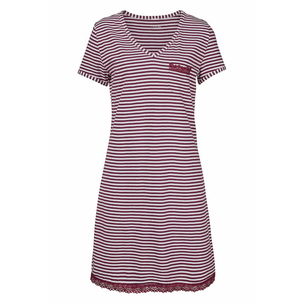 H.I.S Nachthemd mit Spitzendetails online kaufen Outlet
