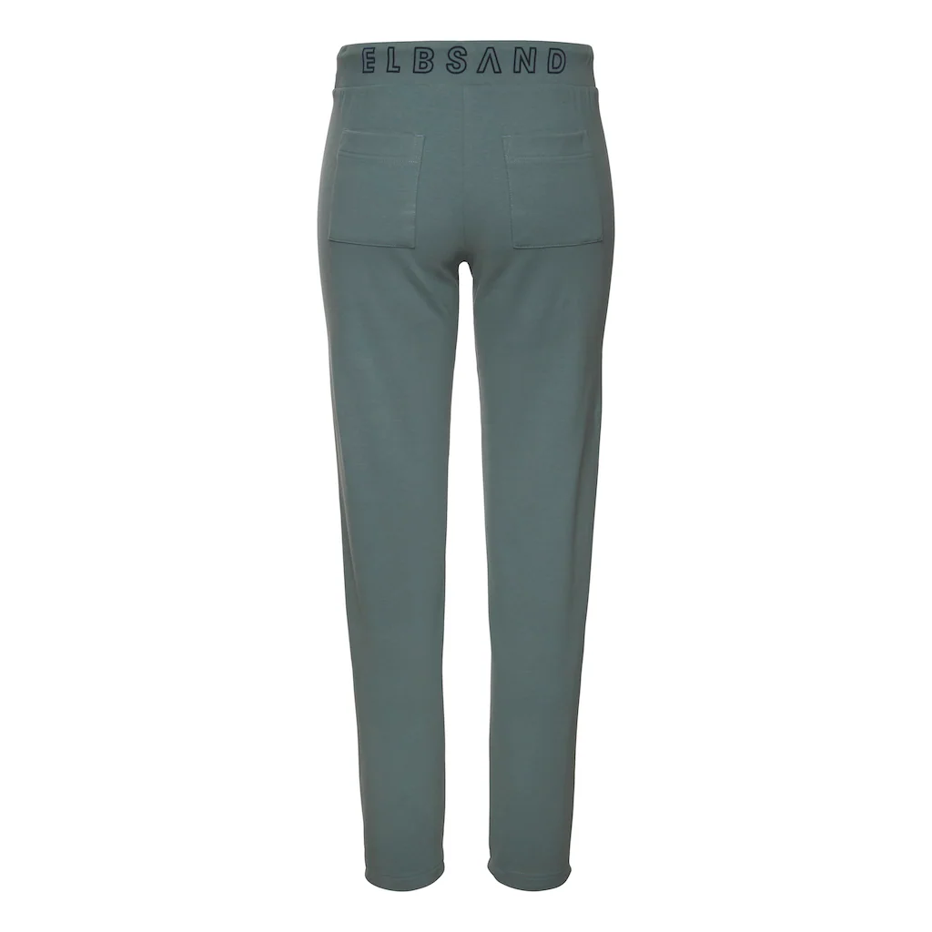 Elbsand Sweathose mit Logodruck hinten Jogginghose mit Kordelzug und Taschen Günstiger Verkauf